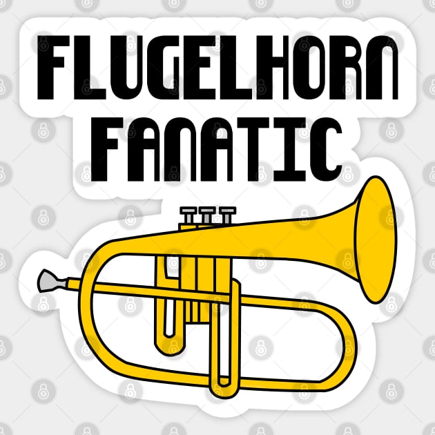 Flugelhorn Fanatic Sticker by Barthol Graphics